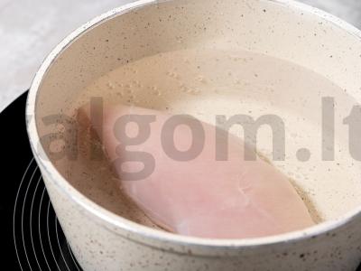 Salotas „Miško pievelė“ Žingsnis 1