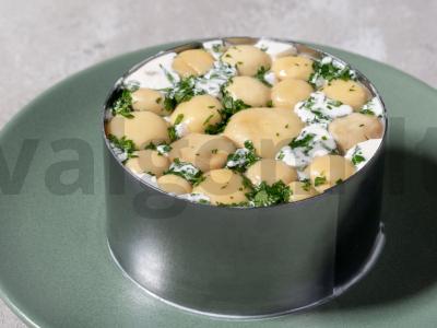 Salotas „Miško pievelė“ Žingsnis 16