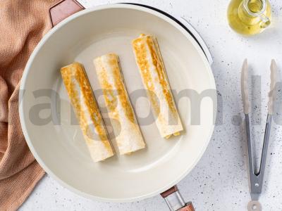 Tortilijos su obuoliais Žingsnis 5