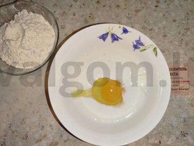 Blynai su obuoliais Žingsnis 1