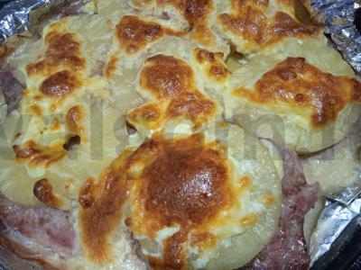 Kiauliena, kepta su ananasais ir marinuota vyšnių sultyse Žingsnis 8