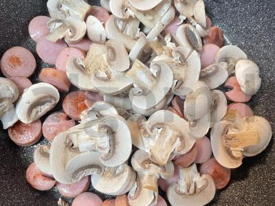 Makaronai su pienu ir sūriu Žingsnis 3