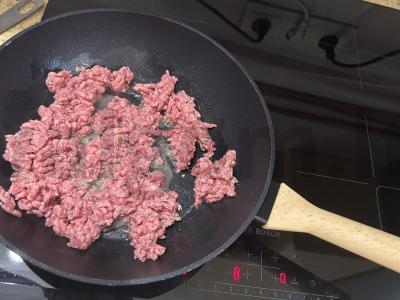 Tinginė lazanja su minimaliai ingredientų Žingsnis 1