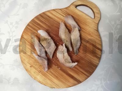 Menkių filė tešloje Žingsnis 3