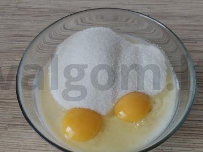 Mannikas su kefyru ir vyšniomis Žingsnis 2