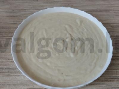 Mannikas su kefyru ir vyšniomis Žingsnis 6