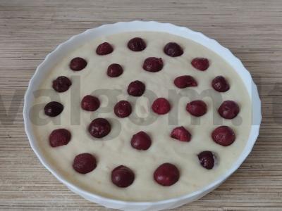 Mannikas su kefyru ir vyšniomis Žingsnis 7