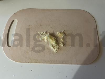 Vegetariška bulguro košė mikrobangų krosnelėje Žingsnis 4