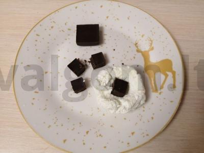 Sūrio blynai su manų kruopomis ir šokoladiniu įdaru Žingsnis 6