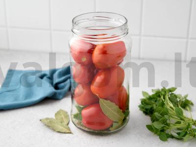 Marinuoti pomidorai Žingsnis 2