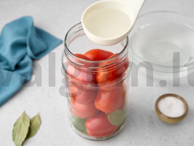 Marinuoti pomidorai Žingsnis 3