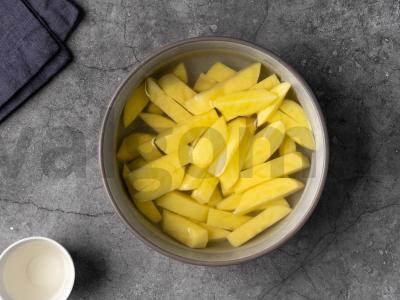 Žuvies ir bulvių traškučiai Žingsnis 1