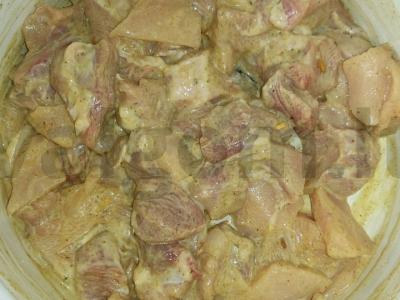 Prancūziškas mėsos patiekalas su grybais Žingsnis 1