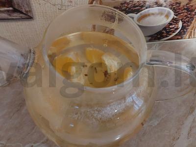 Arbata su mandarinų ir gvazdikėliais Žingsnis 4