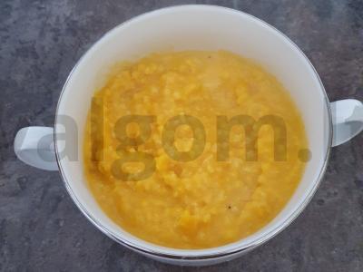 Moliūgų košė su pienu pusryčiams Žingsnis 5