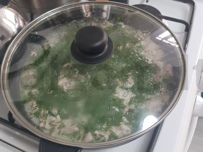 Ryžiai su vištienos filė Žingsnis 3