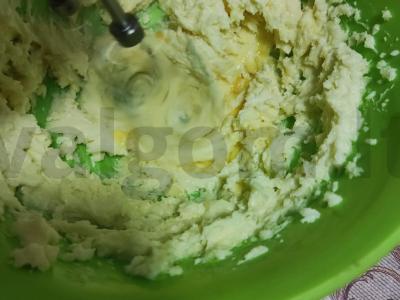 Sausainių tešla su žemės riešutais Žingsnis 2