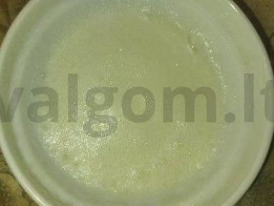 Blynai su šokoladiniu riešutų kremu Žingsnis 2