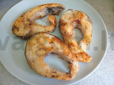 Keptas karpis su citrina ir krapais Žingsnis 5