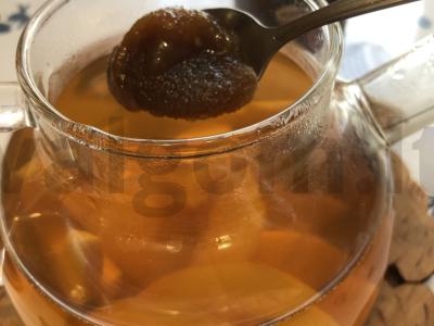 Kriaušių arbata su medumi ir cinamonu Žingsnis 6