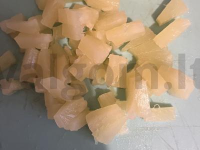 Salotos su krevetėmis ir ananasais Žingsnis 3