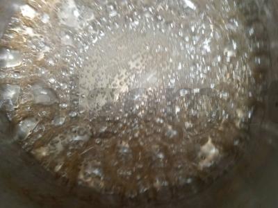 Apelsinų skiltelės ir vynuogės „Stiklinėje“ Žingsnis 4