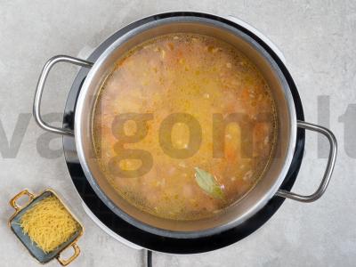 Klasikinis sriuba su dešra Žingsnis 6