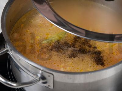 Klasikinis sriuba su dešra Žingsnis 7