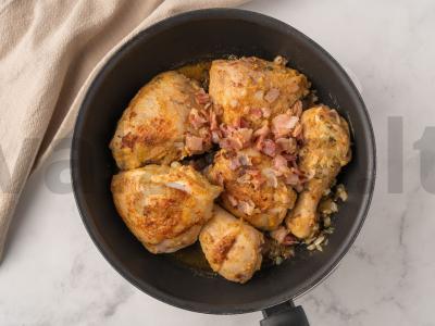 Vištiena garstyčių marinate Žingsnis 6