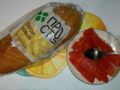 Užkandžių sumuštiniai su silke ir humusu Žingsnis 2