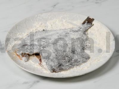 Plačiakė ant keptuvės Žingsnis 2