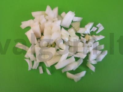 Jazminų ryžiai su raudonaisiais pupelėmis ir svogūnais Žingsnis 1