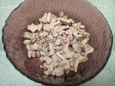 Salotas „Antis po kailiu“ Žingsnis 1