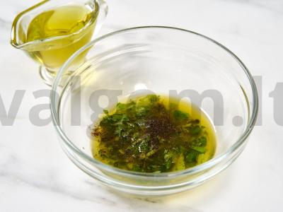 Salotas moliūge Žingsnis 3