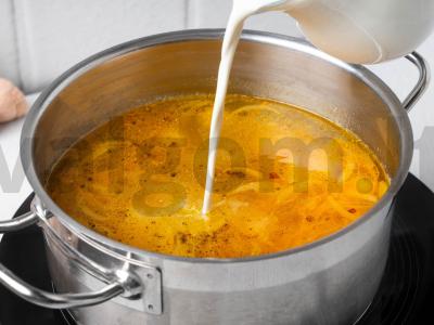 Žuvies sriuba su grietinėlėmis Žingsnis 5