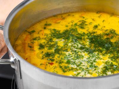 Žuvies sriuba su grietinėlėmis Žingsnis 6