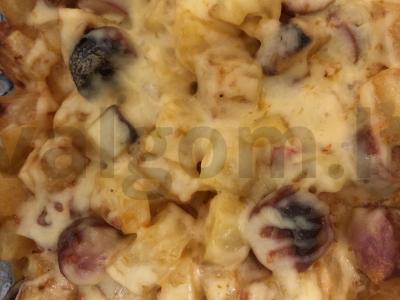 Kumpio ir bulvių apkepas pagrindine nuotrauka