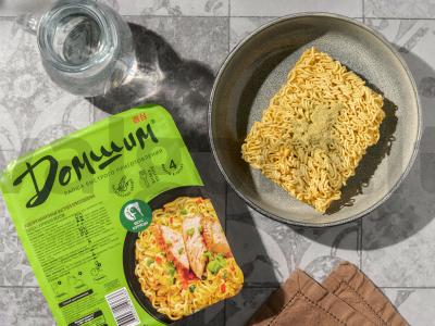 Greito paruošimo makaronai su kiaušiniu Žingsnis 1