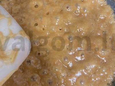 Desertas „Kukurūzų karamelės“ Žingsnis 2