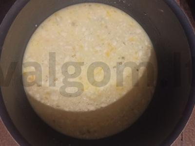 Blynai su kefyru ir varške Žingsnis 1