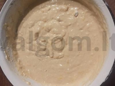 Blynai su kefyru ir varške Žingsnis 2