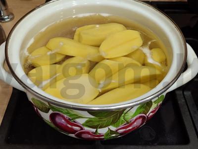 Bulvių košė su kepta vištiena Žingsnis 6