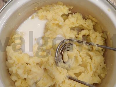 Bulvių košė su kepta vištiena Žingsnis 7