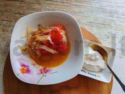 Įdaryti pipirai per 50 minučių pagrindine nuotrauka