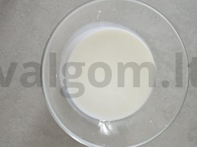 Kopūstų ir kepenų pyragėliai Žingsnis 1