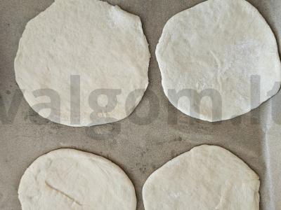 Kopūstų ir kepenų pyragėliai Žingsnis 11