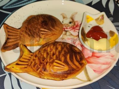 Pieniniai taiyaki su sūriu pagrindine nuotrauka