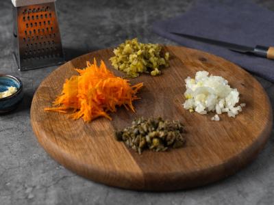 Sviestinis sumuštinis su jautiena Žingsnis 1