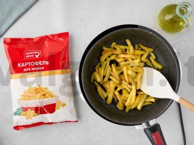 Meksikietiški bulvės su čili kon karne Žingsnis 1