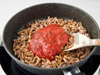 Meksikietiški bulvės su čili kon karne Žingsnis 5